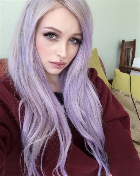 Jouzaitumblr Pastel Lilac Hair White And Lilac Hair Alternative For