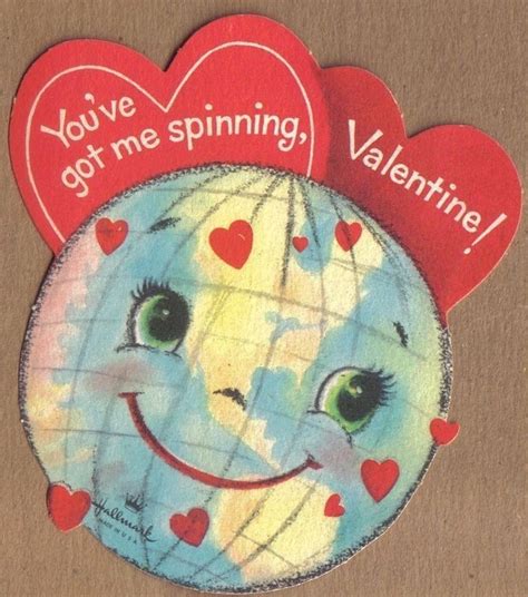 Youve Got Me Spinning Valentine Vintage Valentine Cards Valentines