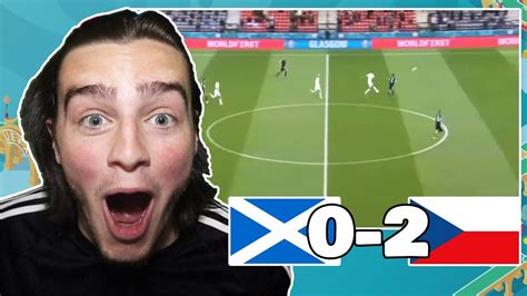 Goal Of The Tournament Schick Stunner Scotland 0 2 Czech Republic