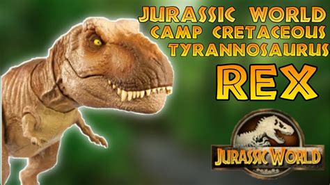 Mattel Jurassic World Camp Cretaceous Epic Roarin Tyrannosaurus Rex