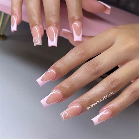 50 Pink French Tip Nail Designs To Elevate Your Nail Game