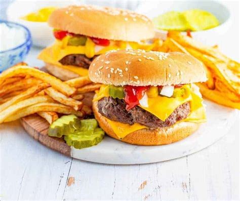 Air Fryer Quarter Pounder With Cheese Fork To Spoon
