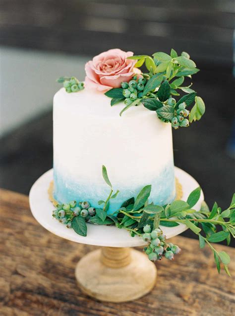the prettiest ombré wedding cakes for couples who love color martha stewart