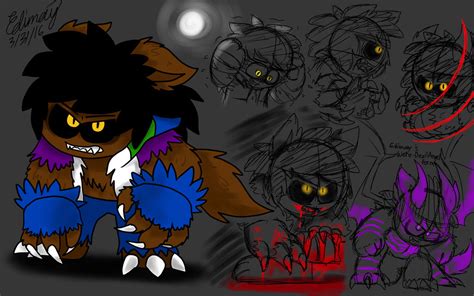 Werewolf Edimay Doodle By Edimay On Deviantart