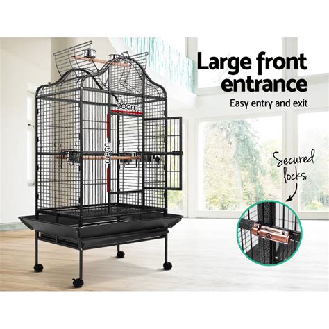 Ipet Bird Cage Pet Cages Aviary 168cm Large Travel Stand Budgie Parro