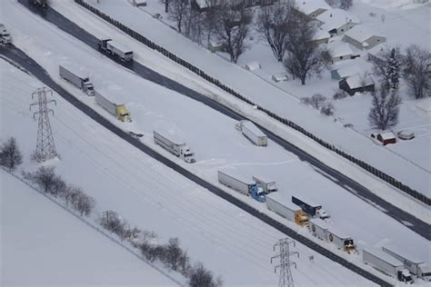 Aerial Photographs Capture The Aftermath Of This Weeks Brutal Snow