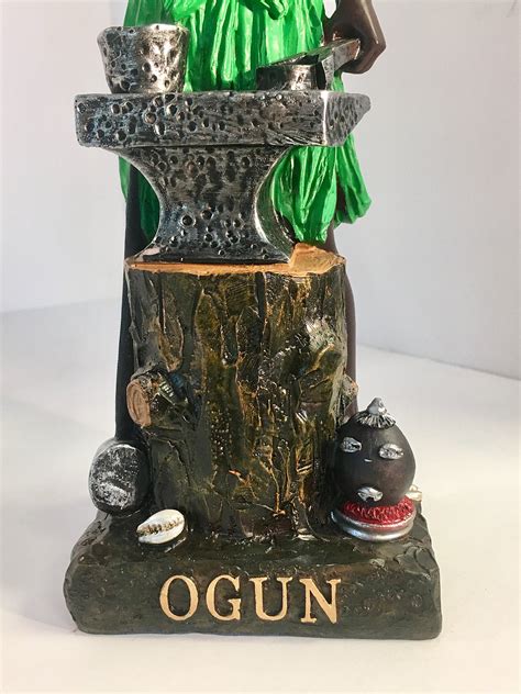 Orisha Statue Ogun Yeyes Botanica