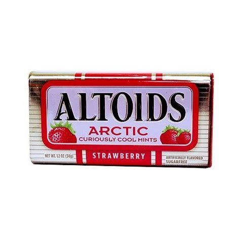 Altoids Arctic Strawberry Sugar Free 34g — Candy Bouquet Of St Albert