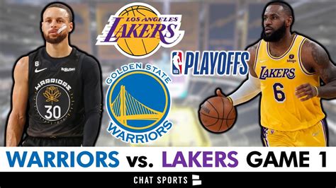 Warriors Vs Lakers Game 1 Live Streaming Scoreboard Play By Play