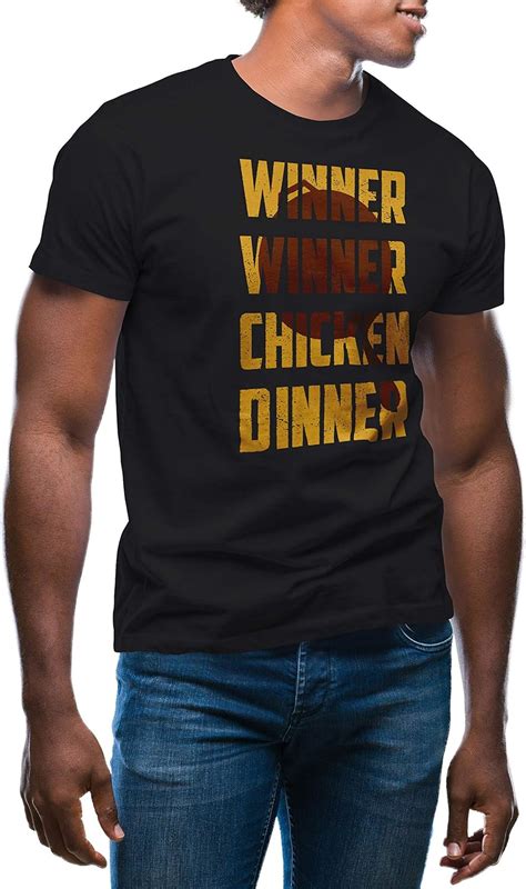 Winner Winner Chicken Dinner Men S T Shirt Amazon Co Uk Clothing