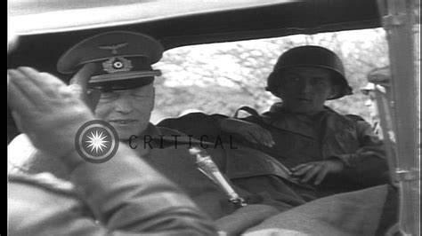 Captured German Field Marshal Von Kleist Is Driven Away In A Us