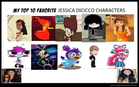 Top 10 Favorite Jessica Dicicco Characters By Smoothcriminalgirl16 On