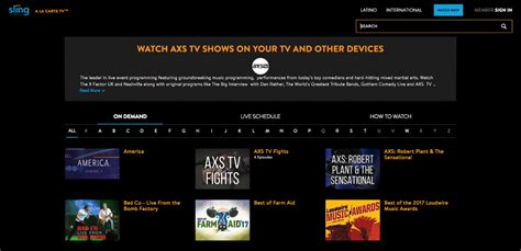 Check out today's tv schedule for axs tv usa and take a look at what is scheduled for the next 2 weeks. How to Watch AXS TV Live Without Cable 2020 - Top 5 Options