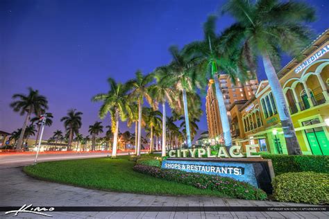Cityplace West Palm Beach Shopping And Restaurants Hdr Photography By
