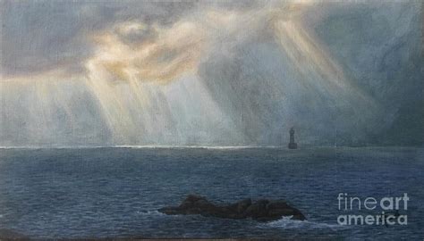 Maritime Landscape Painting By Pierre Huard Fine Art America