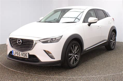 Used 2016 White Mazda Cx 3 Hatchback 15 D Sport Nav 5dr 1 Owner 104