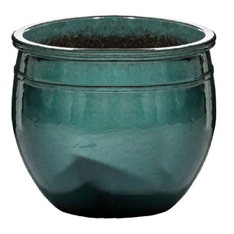 Pot En Céramique Bleu Turquoise Grand Modèle