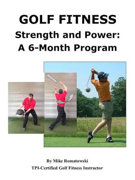 golf fitness strength and power a 6 month program mach 3 speed training improve your golf