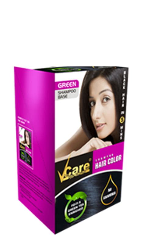 Online Vcare Hair Color Shampoo Black 3pack Prices Shopclues India