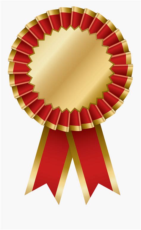 Congratulations Clipart Batch Ribbon Medal Png Free Transparent