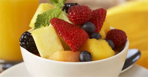Mixed Fruit Bowl With Mint Recipe Eat Smarter Usa