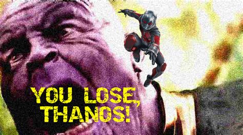 Marvel Explains Why Ant Man Didnt Crawl Inside Thanos Butt Video
