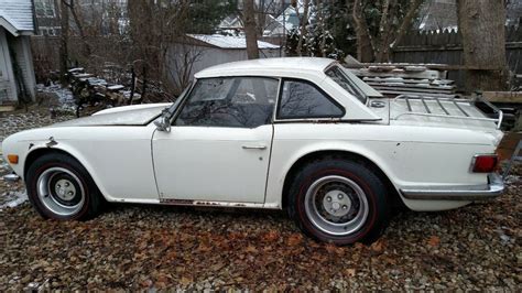 1973 Triumph Tr6 With Oem Hartop Parts Car Classic Triumph Tr 6