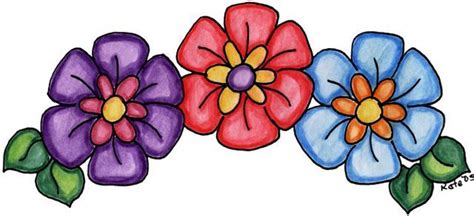 Dibujos De Flores Para Imprimir A Color Imagui