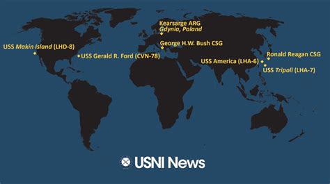 Usni News Fleet And Marine Tracker Sept 19 2022