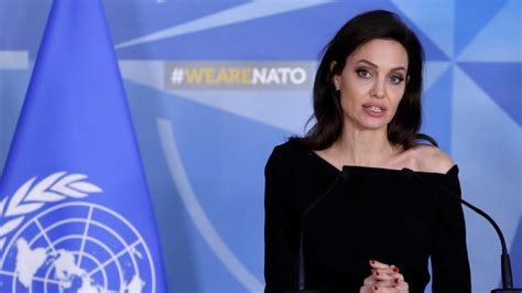 Angelina Jolie Urges Nato To Tackle Sexual Violence In War Cgtn