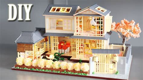 ~ focusing on realistic garden miniatures for the wow factor. DIY Miniature Dollhouse Kit || Japanese Garden Home ...