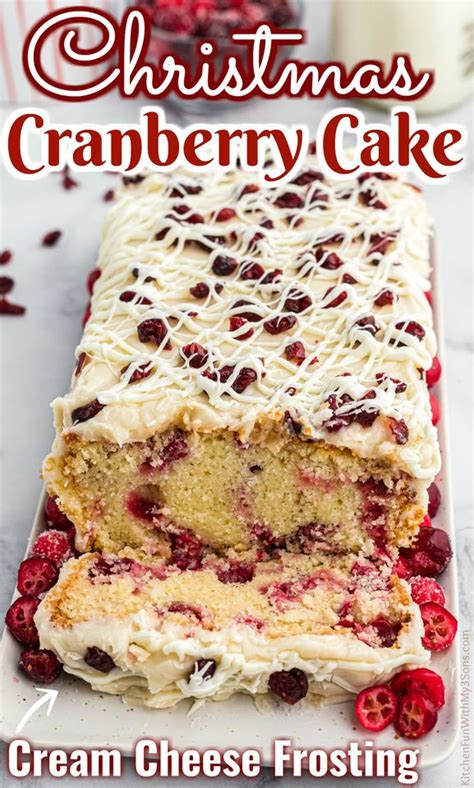 However, my doctored cake mix recipe is also very popular with family and friends and honestly, it's so much easier to make than. CHRISTMAS CRANBERRY POUND CAKE - Grandma's Simple Recipes