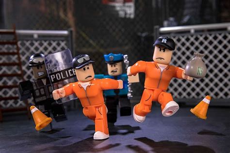 Roblox Action Collection Jailbreak Great Escape Playset Includes
