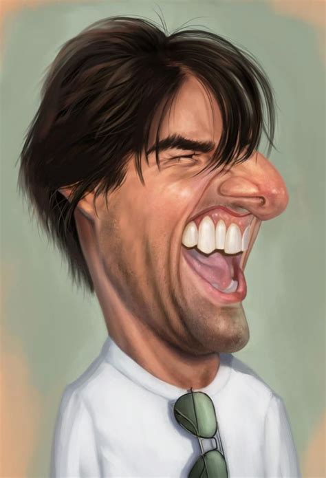 Tom Cruise Celebrity Caricatures Celebrity Cartoon Caricature