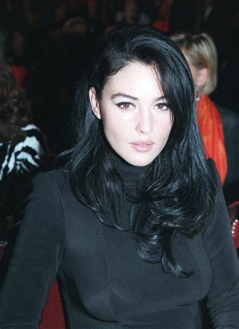 Related articles more from author. Pin by gracie gomes on hair ref | Monica bellucci, Monica ...