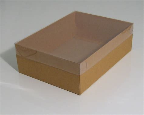 The right gift box can keep your presents safe and concealed, and be impressive all on their own. A4 Gift Box with Kraft Base and Clear lid. Pack of 25 ...