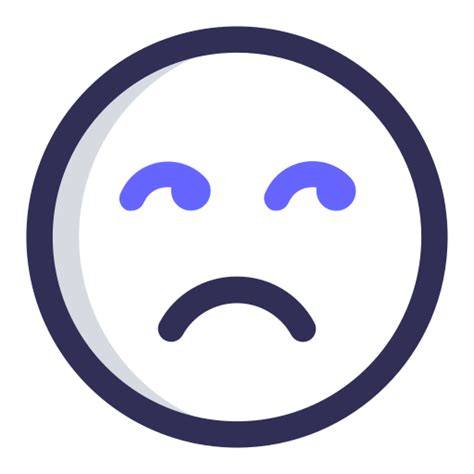 Unamused Emo Emoticon Wajah Emoji Avatar Dan Emoticon Icons