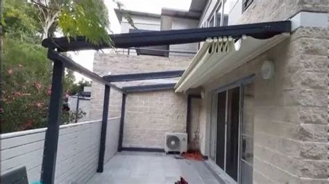Aluminum Coated Modular Outdoor Retractable Roof For Residential
