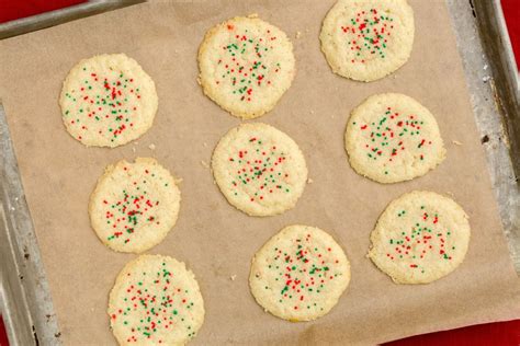 Plus two free printables to festively package up these cookies! 3 Ingredient Christmas Cookies : Shortbread Cookies Recipe Only 3 Ingredients Dinner Then ...