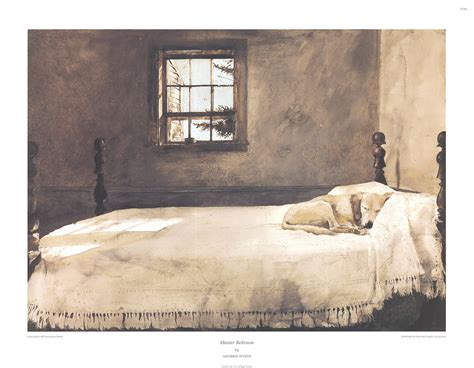 Andrew Wyeth Master Bedroom 22 X 285 Poster 1985 Realism