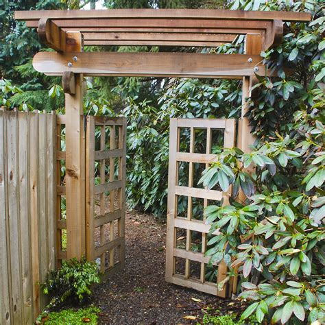 Stone is a timeless option for good reason—it stands up to the elements and. garden gate ideas | Gallery of Wooden Garden Gates Designs ...