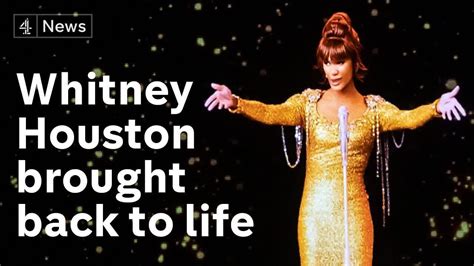 Whitney Houston Hologram Takes Centre Stage In Uk Tour Youtube