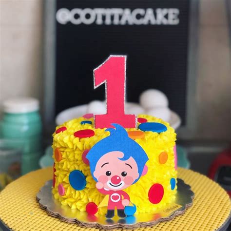 Tortas ,cumpleaños ,baby shawer,quinceañeras, matrimonios. Plim Plim cake #CotitaCake | Tortas de payasos, Fiestas de ...