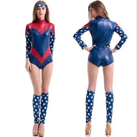 Buy Halloween Costumes For Women Captain America