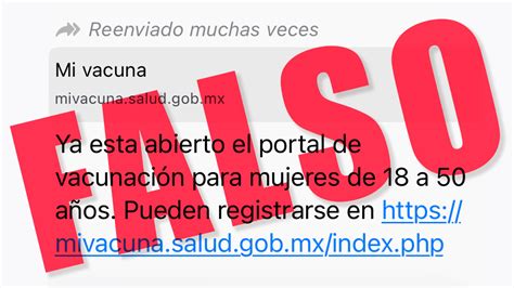 Ministerio de salud lanza campaña especial de vacunación para rezagados mayores de 23 años. Desmienten registro para que mujeres mayores de 18 puedan ...