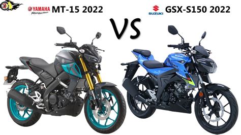 037 Yamaha Mt 15 2022 Vs Suzuki Gsx S150 2022 Mt 15 Vs Gsx S150