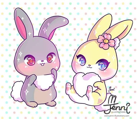 Anime Bunny Cute Drawing Bmp Alley