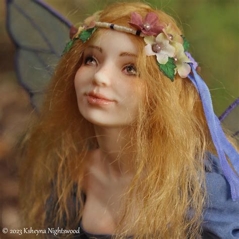 Cyela Ooak Fairy Art Doll Nightswood