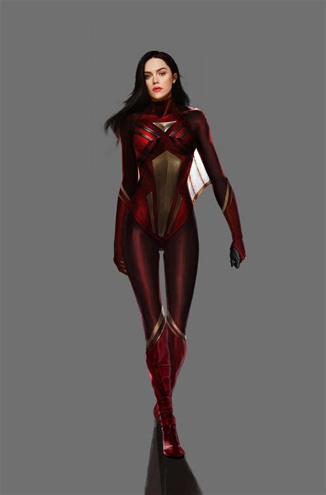 Spider Woman Jessica Drew Mcu Fan Concept Art By Papurrcat R
