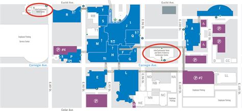 31 Cleveland Clinic Main Campus Map Maps Database Source